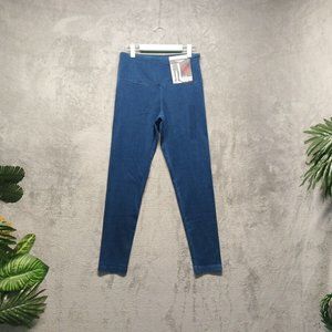 🍑K&CO NWT $42 Women Jegging High Rise Skinny Leg Solid Blue Dark Wash S(4-6)